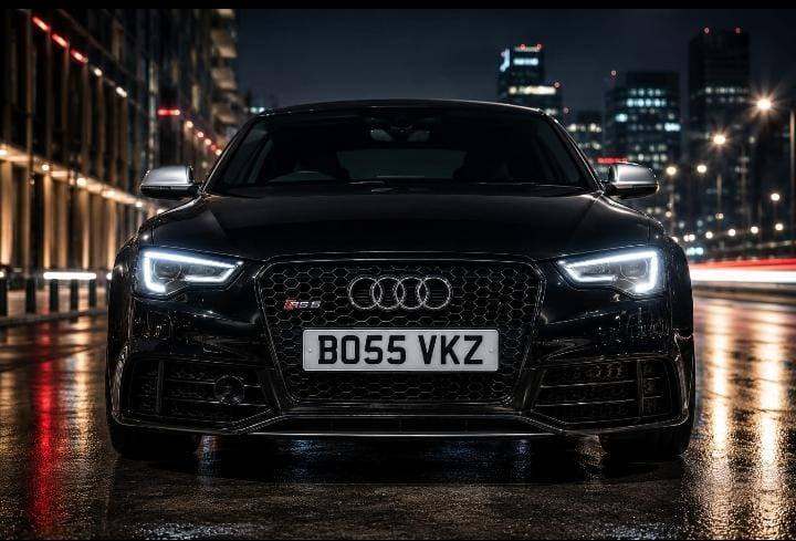 B055 VKZ - "BOSS" Private Registration Plate