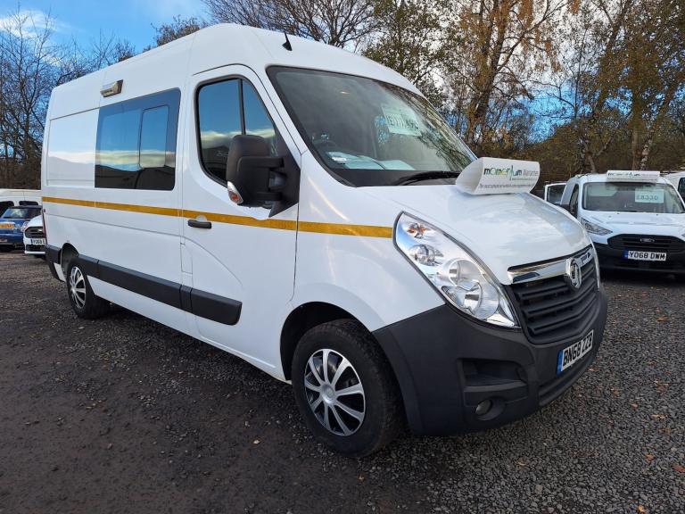 VAUXHALL MOVANO 2.3 CDTi 3500 White Manual Diesel 2018