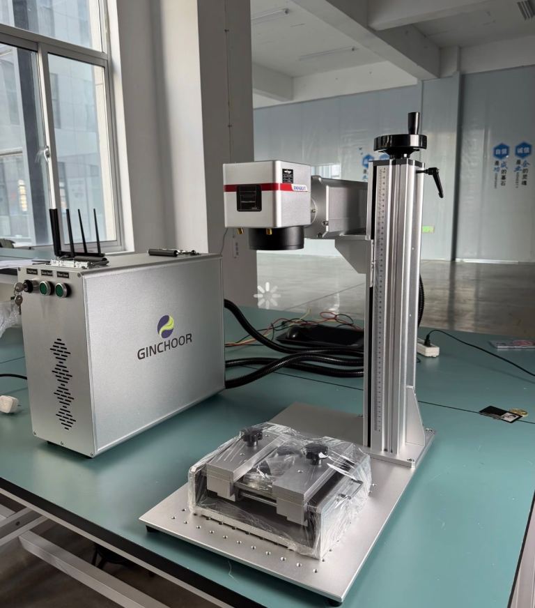 100W Fiber Laser Marking Machine – High Precision Metal Engraver