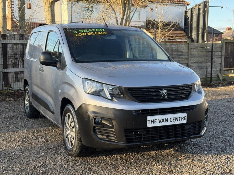 2020 Peugeot Partner 1000 1.5 BlueHDi 100 Grip Van PANEL VAN DIESEL Manual