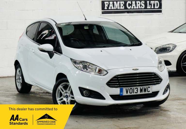2013 Ford Fiesta 1.6 Zetec 3dr Powershift HATCHBACK PETROL Automatic