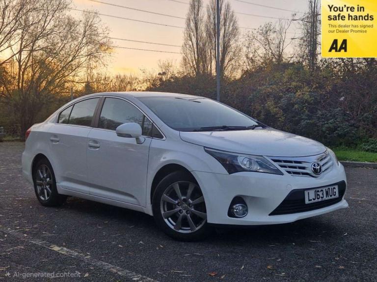 2013 Toyota Avensis 1.8 V-matic Icon+ 4dr M-Drive S SALOON PETROL Automatic