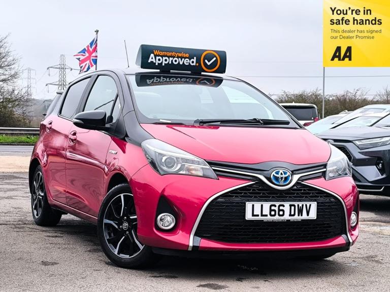 2016 Toyota Yaris 1.5 Hybrid Design 5 Seats 5dr Euro 6 ULEZ Compliant HATCHBACK Petrol/Electric H...