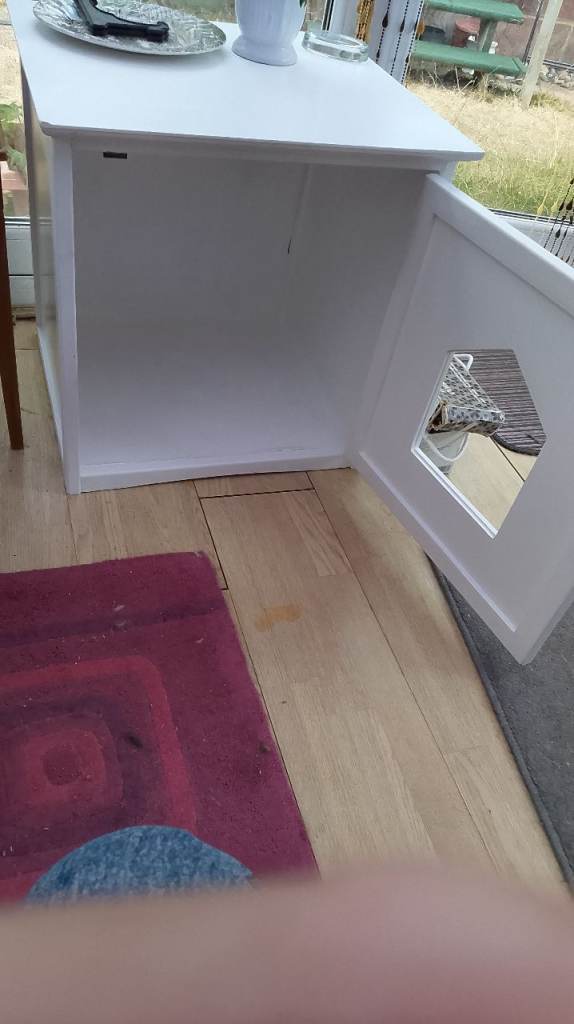 Wooden Cat cupboard