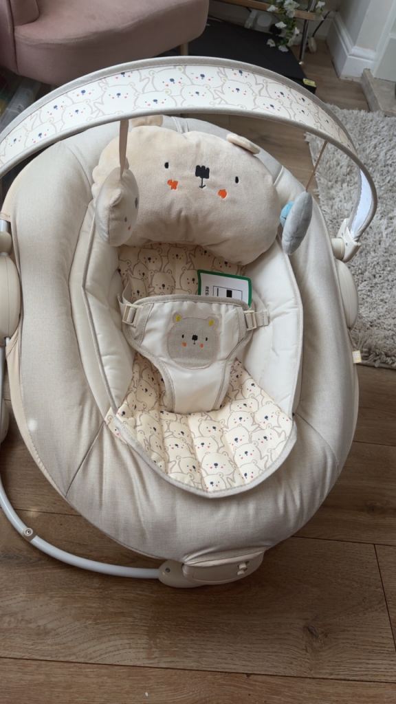 Mothercare Electric Baby Rocker/Bouncer with Toy Bar –  brand new 