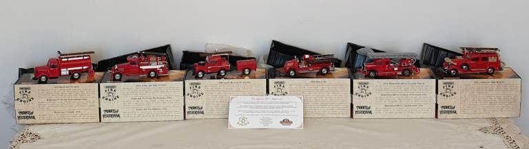 Collectors Matchbox Fire Engines