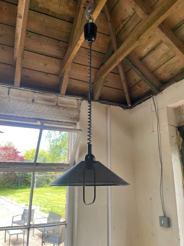 Danish Style Ceiling Pendant 80s