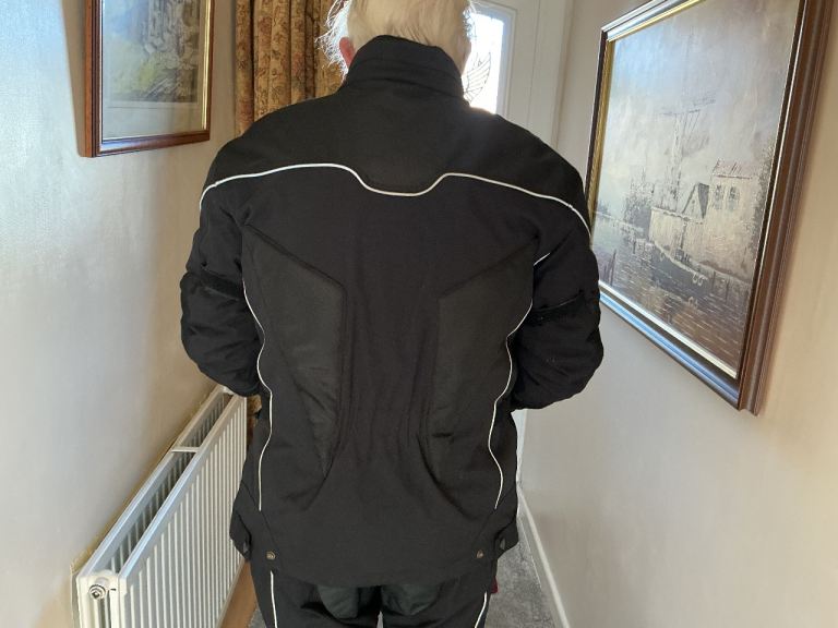 Motorcycle two piece suit
