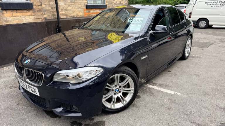 2012 BMW 5 Series 520d M Sport 4dr Step Auto [Start Stop] SALOON Diesel Automatic