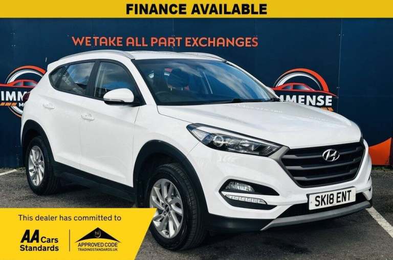 2018 Hyundai TUCSON 1.6 GDi Blue Drive SE Nav SUV 5dr Petrol Manual Euro 6 (s/s) (132 ps) Petrol ...