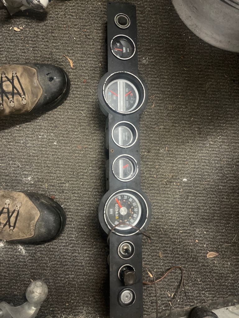 Hillman imp dash clocks