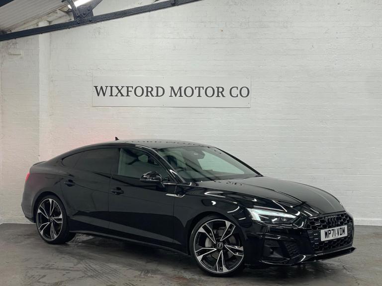 2022 Audi A5 2.0 TDI 40 Black Edition Sportback S Tronic quattro Euro 6 (s/s) 5dr HATCHBACK Diese...