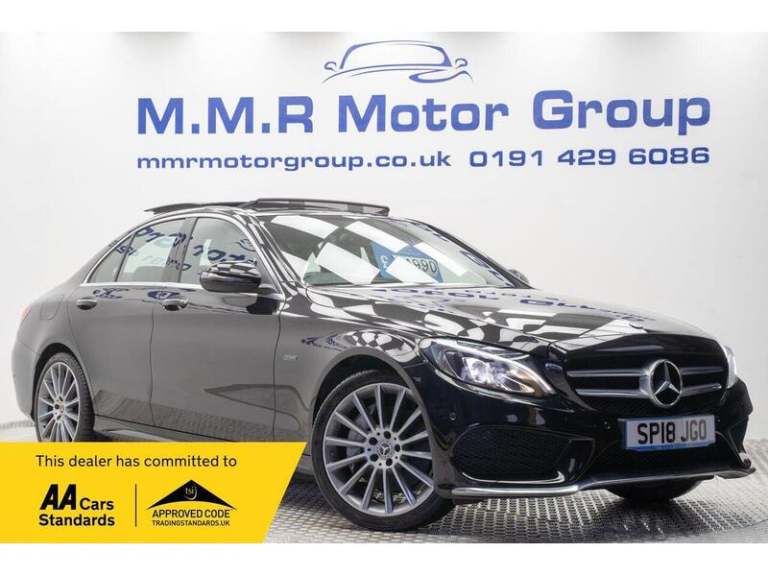 2018 Mercedes-Benz C Class 2.0 C350e 6.4kWh AMG Line (Premium) G-Tronic+ Euro 6 (s/s) 4dr Saloon ...