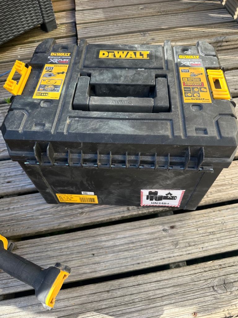 DEWALT DCG200T2 XR FlexVolt 54V Power Saw with TSTAK Box