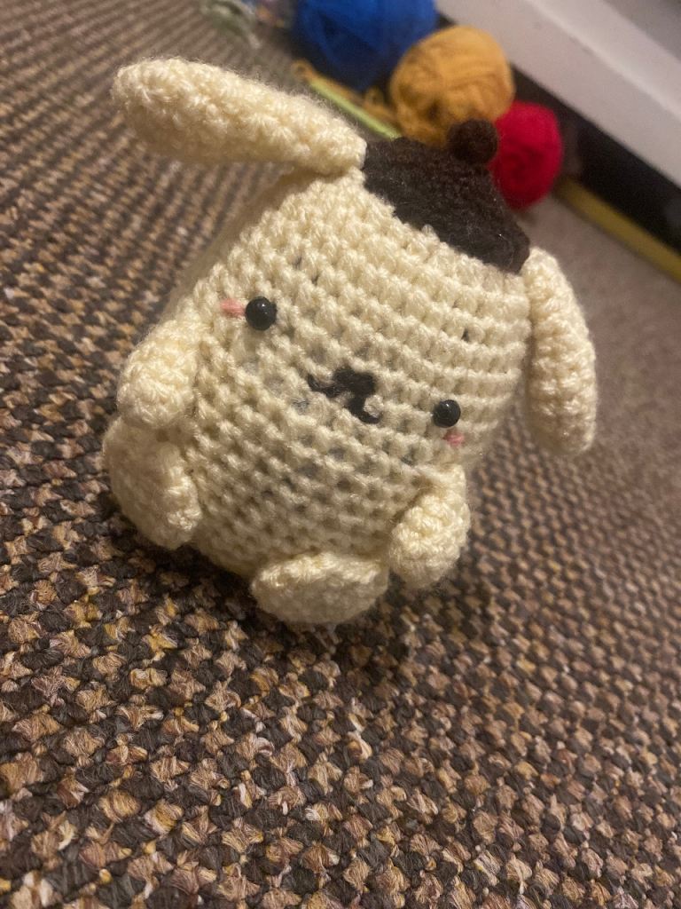 Crochet pompompurin