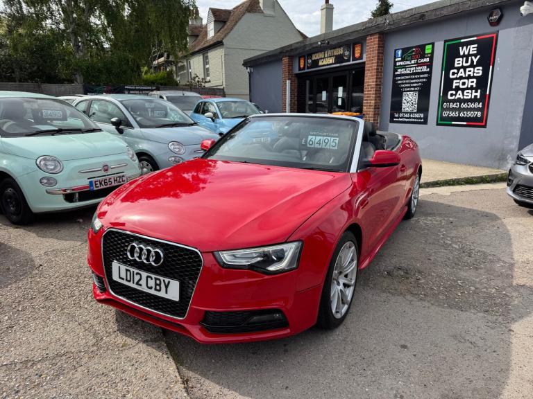 2012 Audi A5 1.8T FSI S Line 2dr CONVERTIBLE Petrol Manual