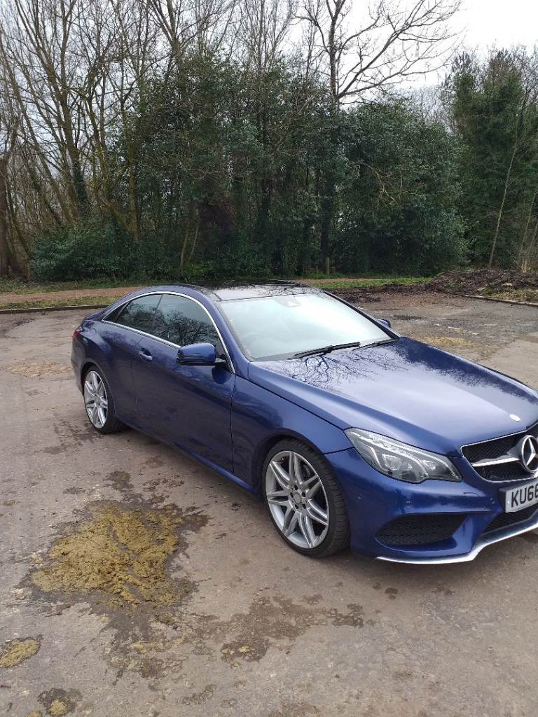 Mercedes E220 AMG Line Diesel Coupe