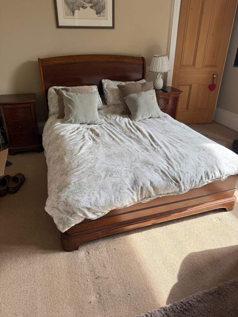 Willis & Gambier "Lille" Solid Cherry Bedroom Suite (Selling as a set or will split)