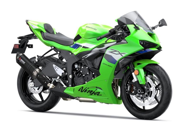 New 2026 Kawasaki MOTORCYCLE Ninja ZX6R 636 KRT PERFORMANCE GREEN BLACK
