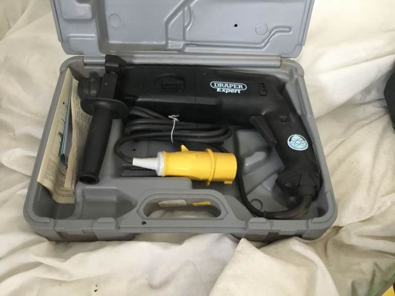 NEW Draper 110v SDS Rotary Hammer Drill