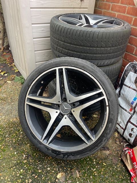 Mercedes alloy wheels R20