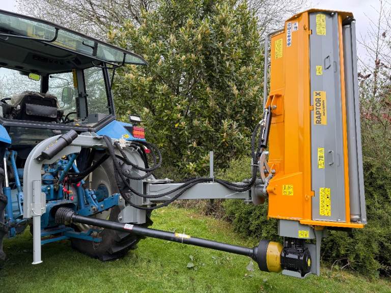 Heavy Duty RAPTOR X 220 Verge Offset Flail Mower (Hammer Flails) NEW for tractor