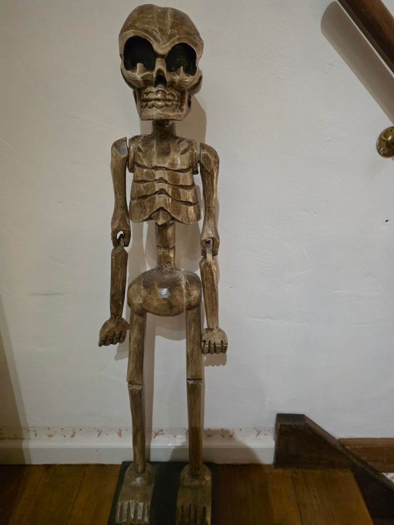 Hand crafted Wooden Skeleton 