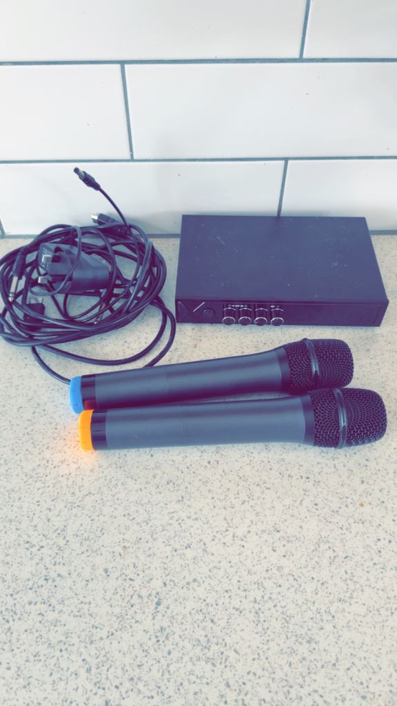 Karaoke Wireless Microphone Set