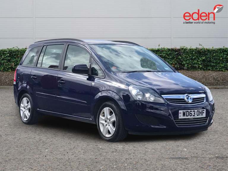 2013 Vauxhall Zafira 1.6i [115] Exclusiv 5dr MPV Petrol Manual