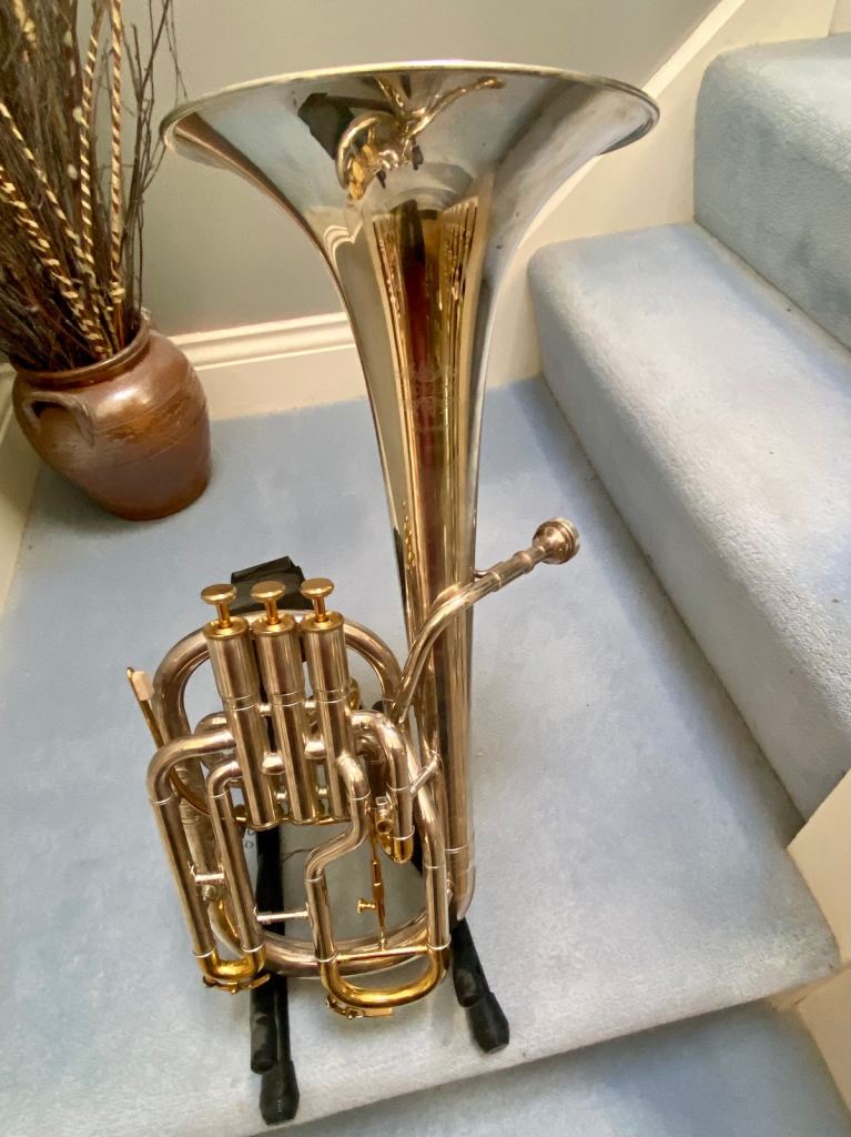 Tenor Horn Eb with Case – very good conditionn