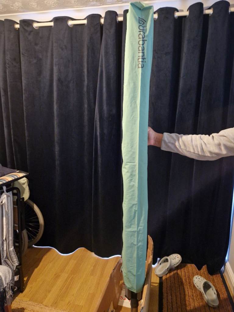 Brabantia lift o matic 60m 4 arm rotary airer 