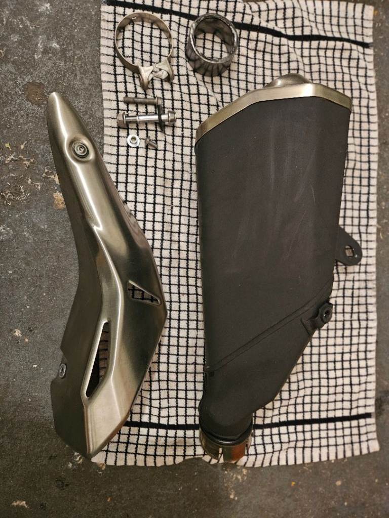 Motorbike exhaust Kawazaki Z900 