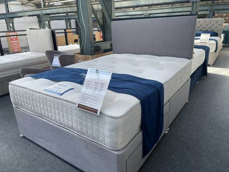 TODAY DELIVERY ~ 20% OFF Small Double Divan Bed / Storage Optional / Best UK Deal ::