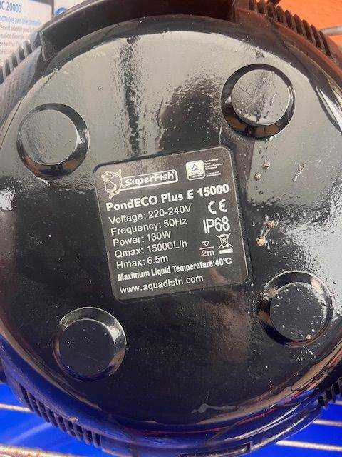 Super Fish E 15.000 Pond Pump