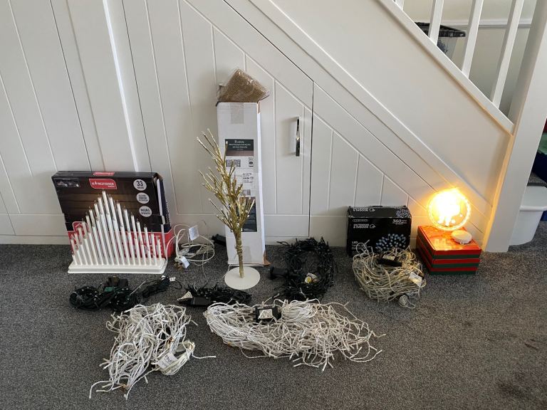 image for Christmas Decorations And 6 Sets Of LED Lights