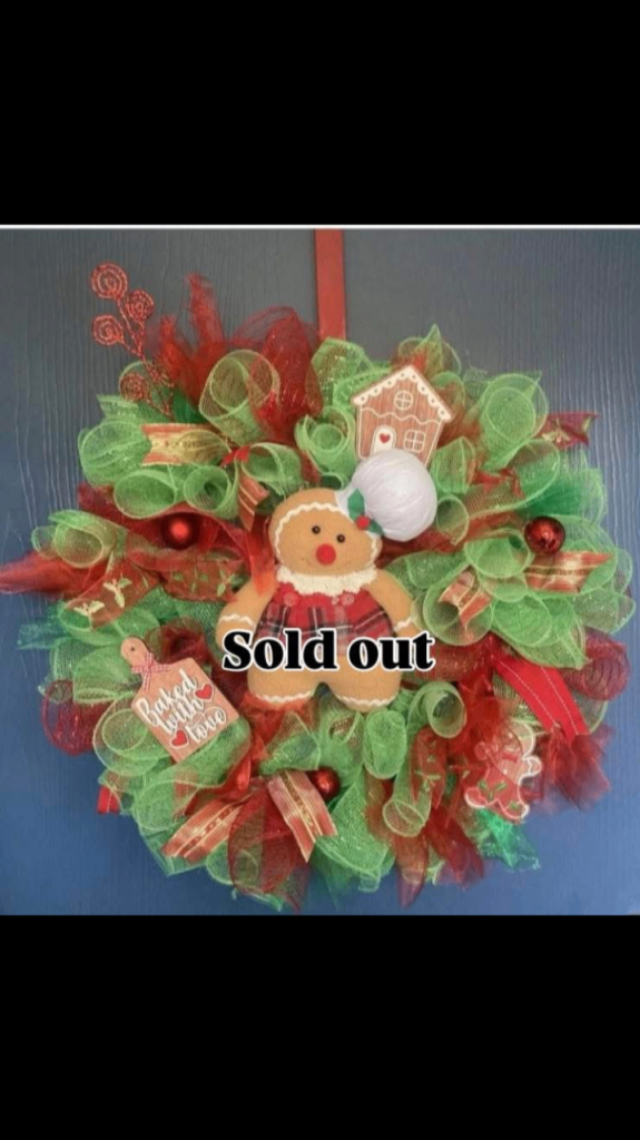 Handmade large festive wreaths 