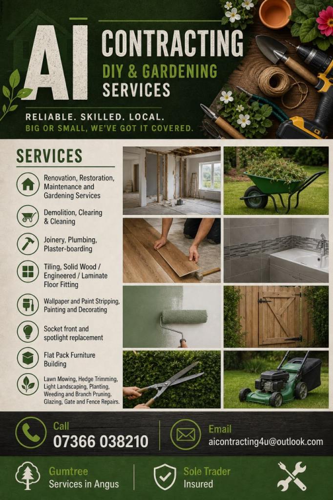 AI Contracting - DIY, Maintenance, Repairs & Renovations