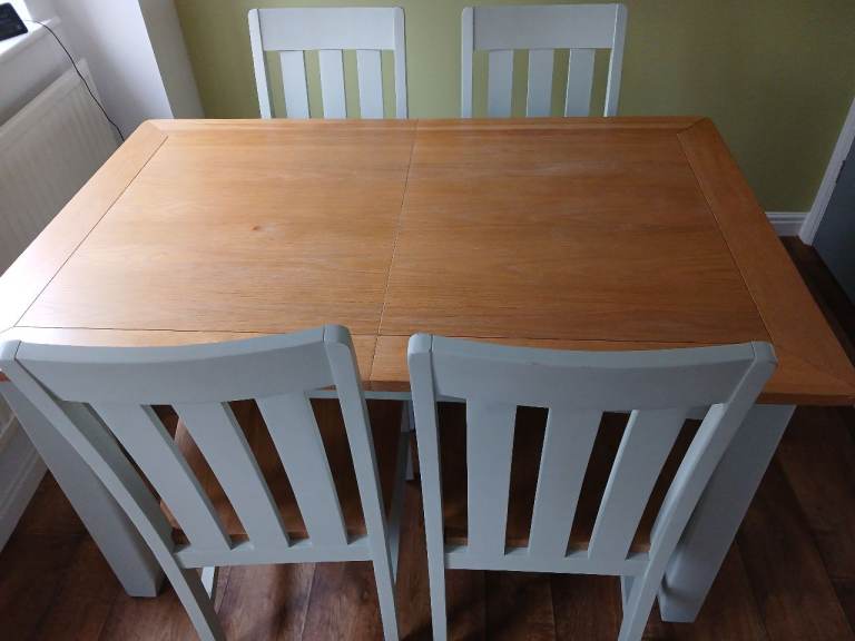 Dining Table, and 4/5 chairs 