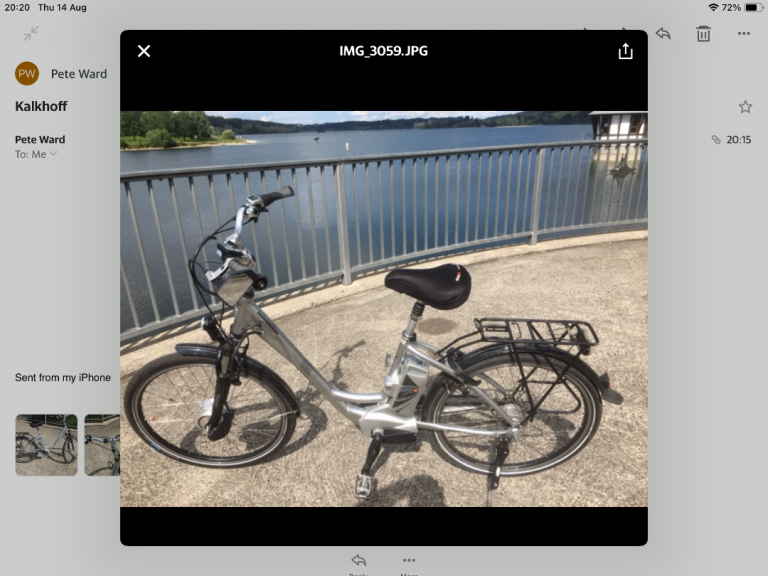 WANTED A BATTERY FOR MY KALKHOFF AGATTU E BIKE 