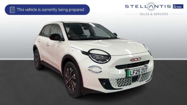 2025 Fiat 600 115kW Red 54kWh 5dr Auto HATCHBACK ELECTRIC Automatic