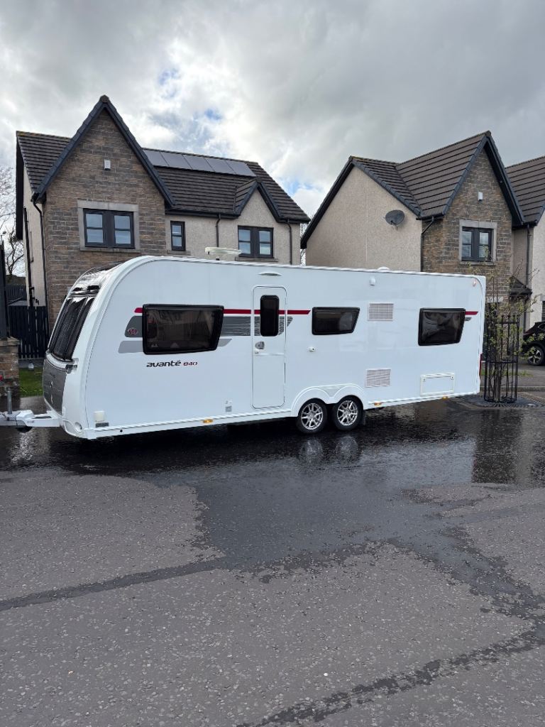 2019 Elddis avante 840 6 berth fixed bed caravan 