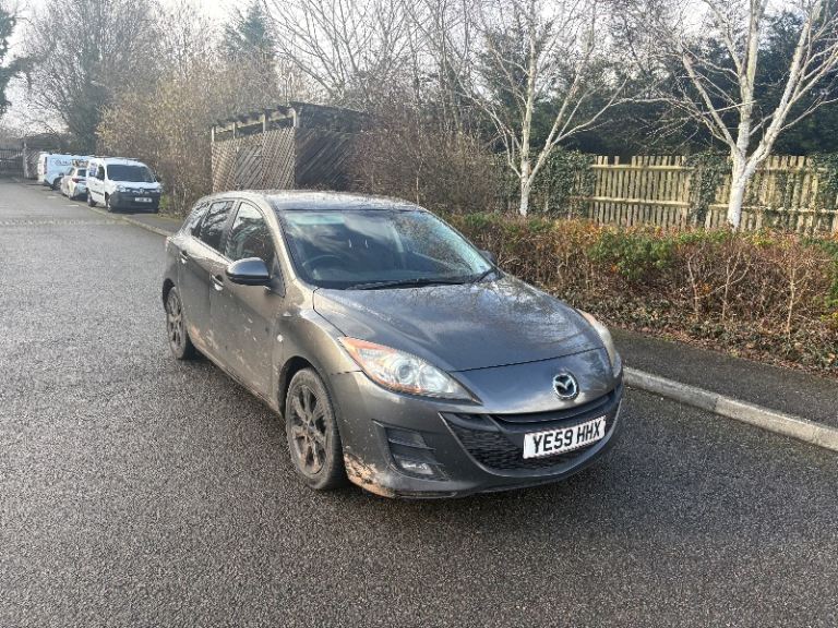 2009 59 plate Mazda 3 ts2 1.6d 5 door hatchback grey £495