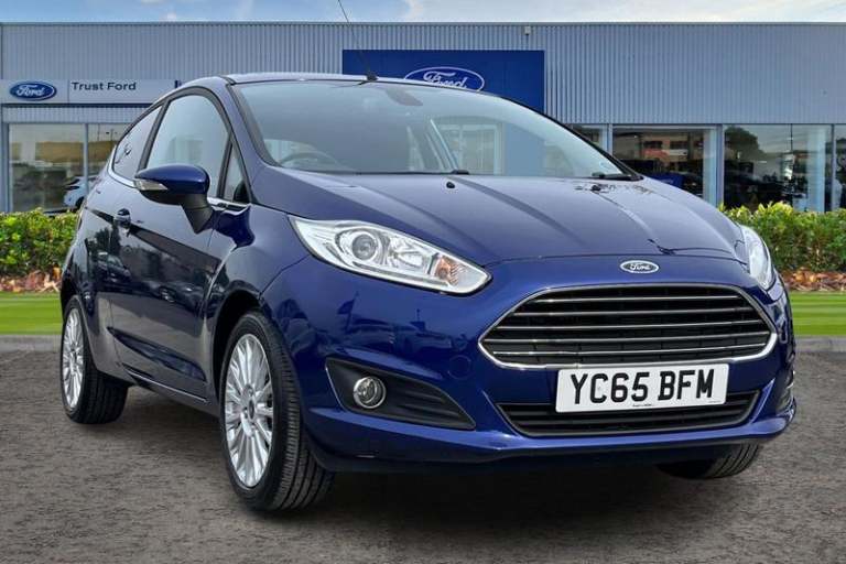 2015 Ford Fiesta 1.6 Titanium 3dr Powershift HATCHBACK PETROL Semi Automatic