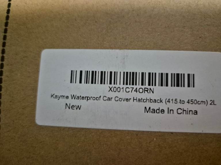 Weatherproof Car Cover