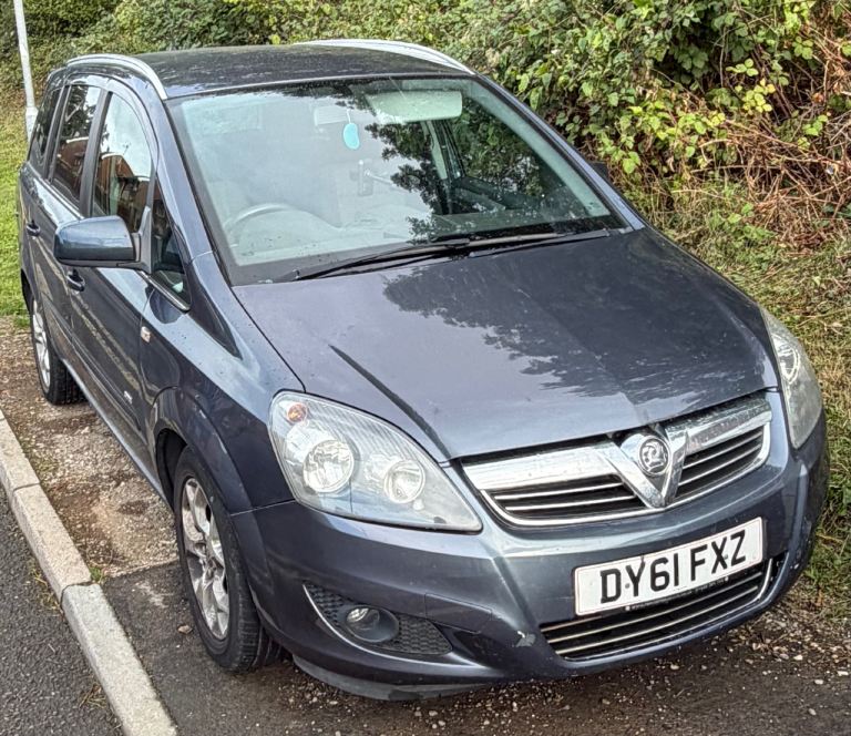 Vauxhall, ZAFIRA, MPV, 2011, Manual, 1796 (cc), 5 doors