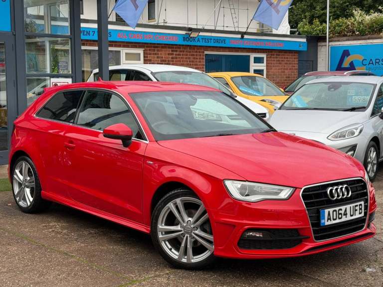 2014 Audi A3 1.6 TDI S line Hatchback 3dr Diesel S Tronic Euro 6 (s/s) (110 ps) HATCHBACK Diesel ...