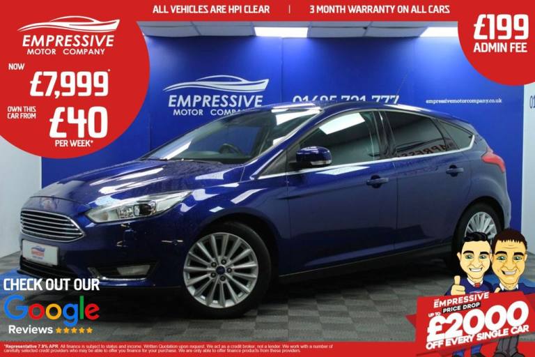 image for 2016 Ford Focus 1.5 TDCi Titanium X Hatchback 5dr Diesel Manual Euro 6 (s/s) (120 ps) Hatchback D...
