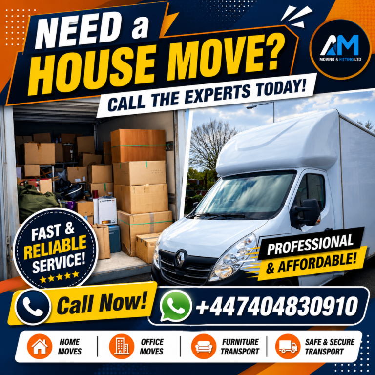 Man and Van Removals London | House Moves | Office Moves | Call Now
