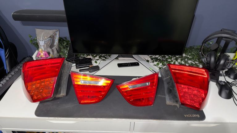BMW E90 LCI Rear LED Tail Lights – Complete Set (2010 BMW 3 Series)
