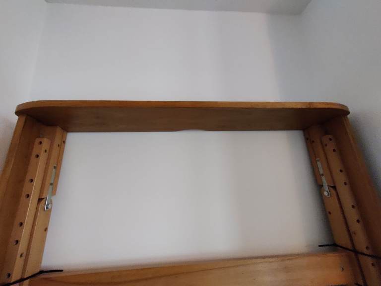 Wooden Trundle Single Bed – Good Condition